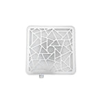 Overhead view of WhisperGrip cordless nail dust collector for nail technicians